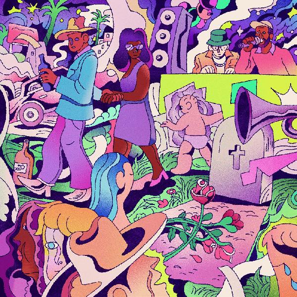 Fat Tony & Taydex - I Will Make a Baby in this Damn Economy (DJ SCREW PURPLE VINYL) - Vinyl