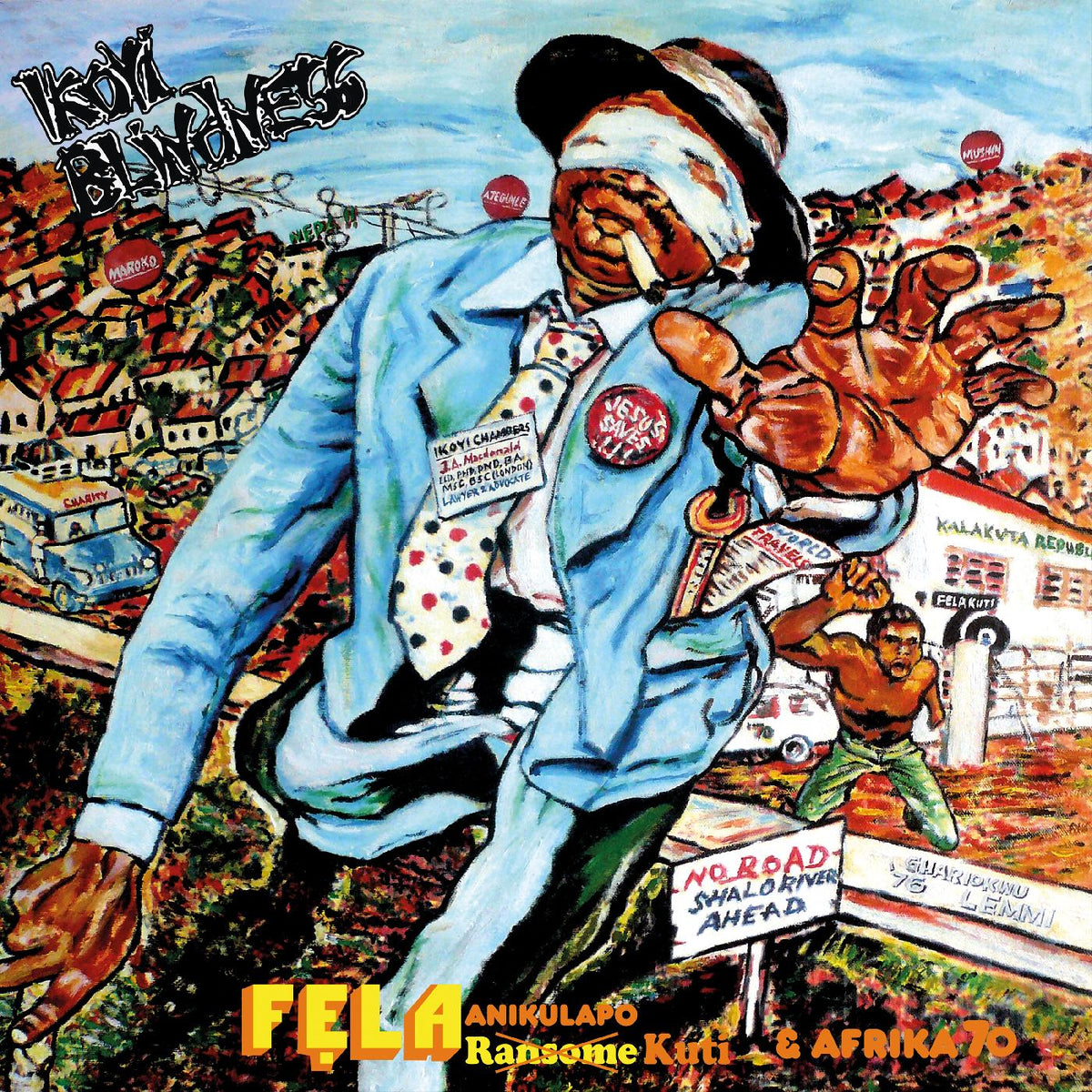 Fela Kuti - Ikoyi Blindness (WHITE VINYL) - Vinyl