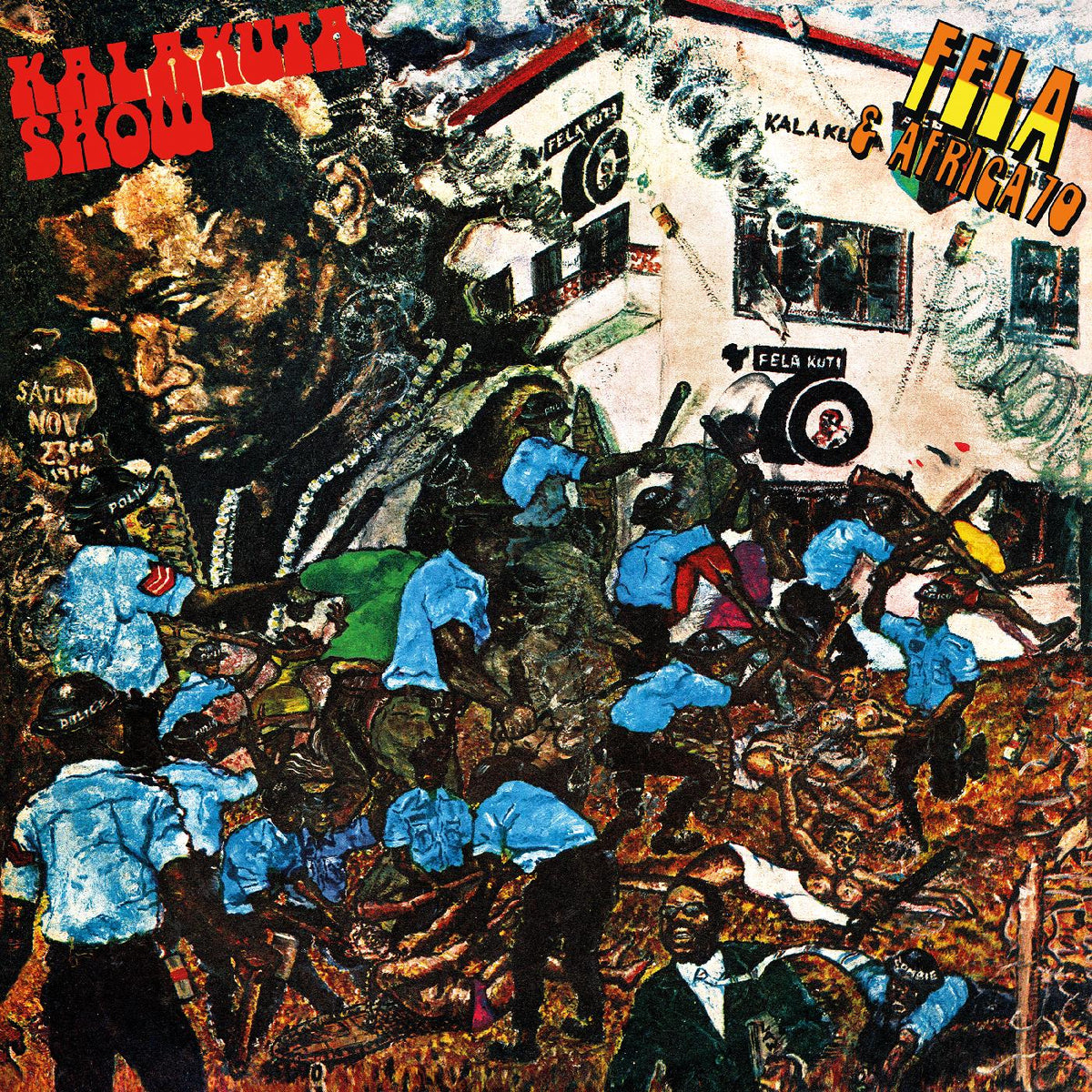 Fela Kuti - Kalakuta Show (OPAQUE BLUE VINYL) - Vinyl