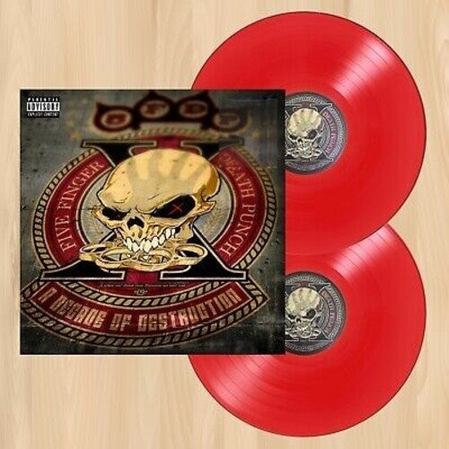 Five Finger Death Punch - A Decade Of Destruction [Explicit Content] (Crimson Red, Limited Edition, Gatefold LP Jacket) (2 Lp's) - Vinyl