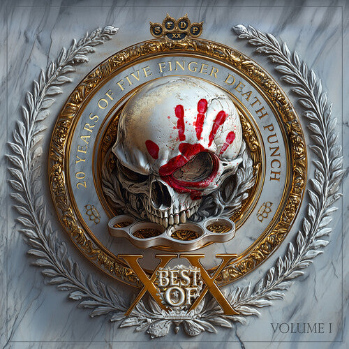 Five Finger Death Punch - Best of : Volume 1 (Limited Edition, Indie Exclusive, Silver Galaxy Colored Vinyl) [Explicit Content] (2 Lp's) - Vinyl