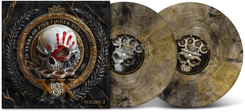 Five Finger Death Punch - Best of: Volume II (Colored Vinyl, Black, Gold, Anniversary Edition, Gatefold LP Jacket) (2 Lp's) - Vinyl