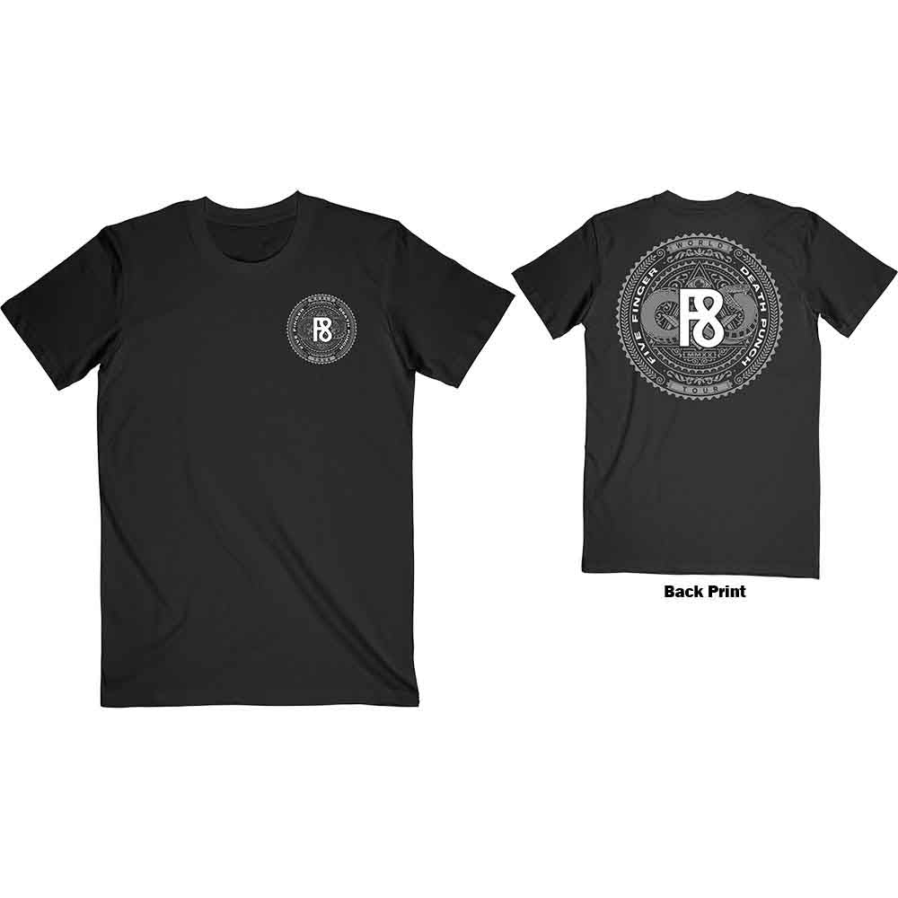 Five Finger Death Punch - F8 World Tour 2020 - T-Shirt Black