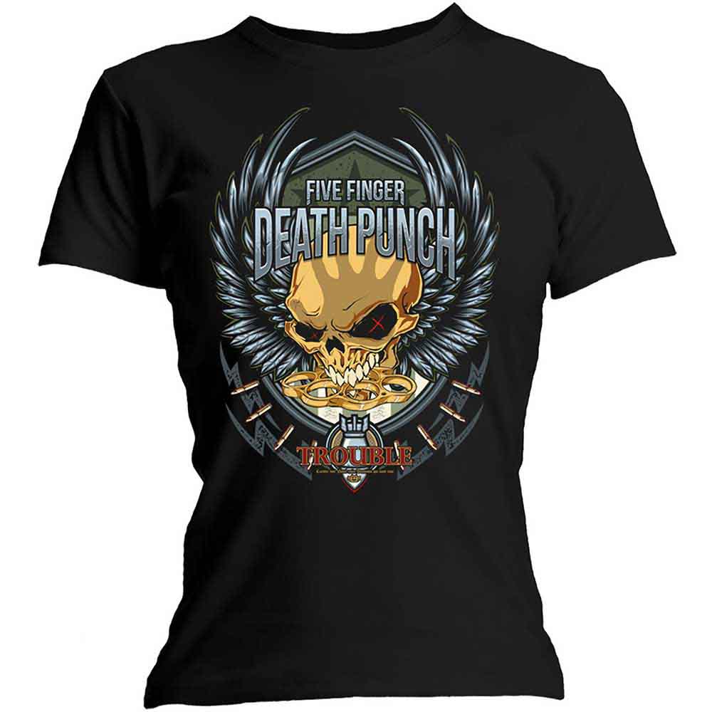 Five Finger Death Punch - Trouble - T-Shirt Black