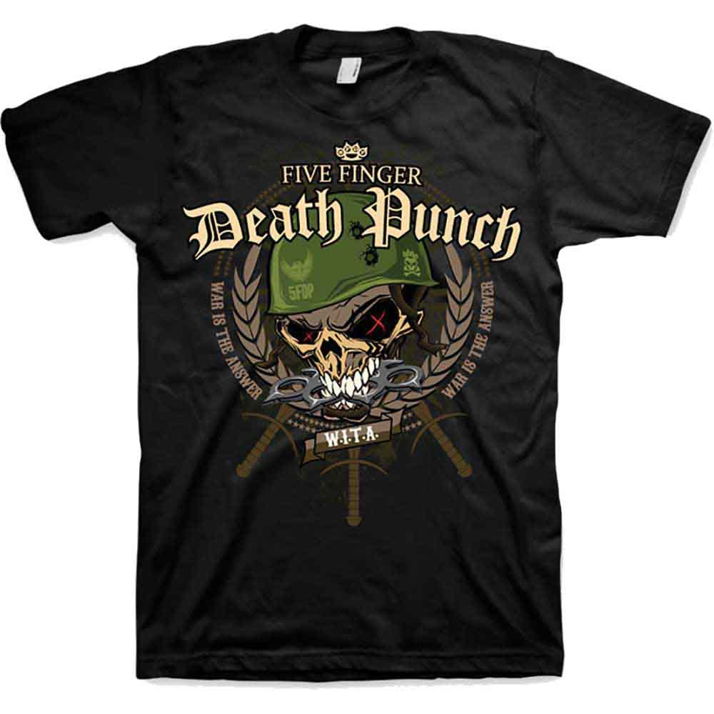 Five Finger Death Punch - War Head - T-Shirt Black