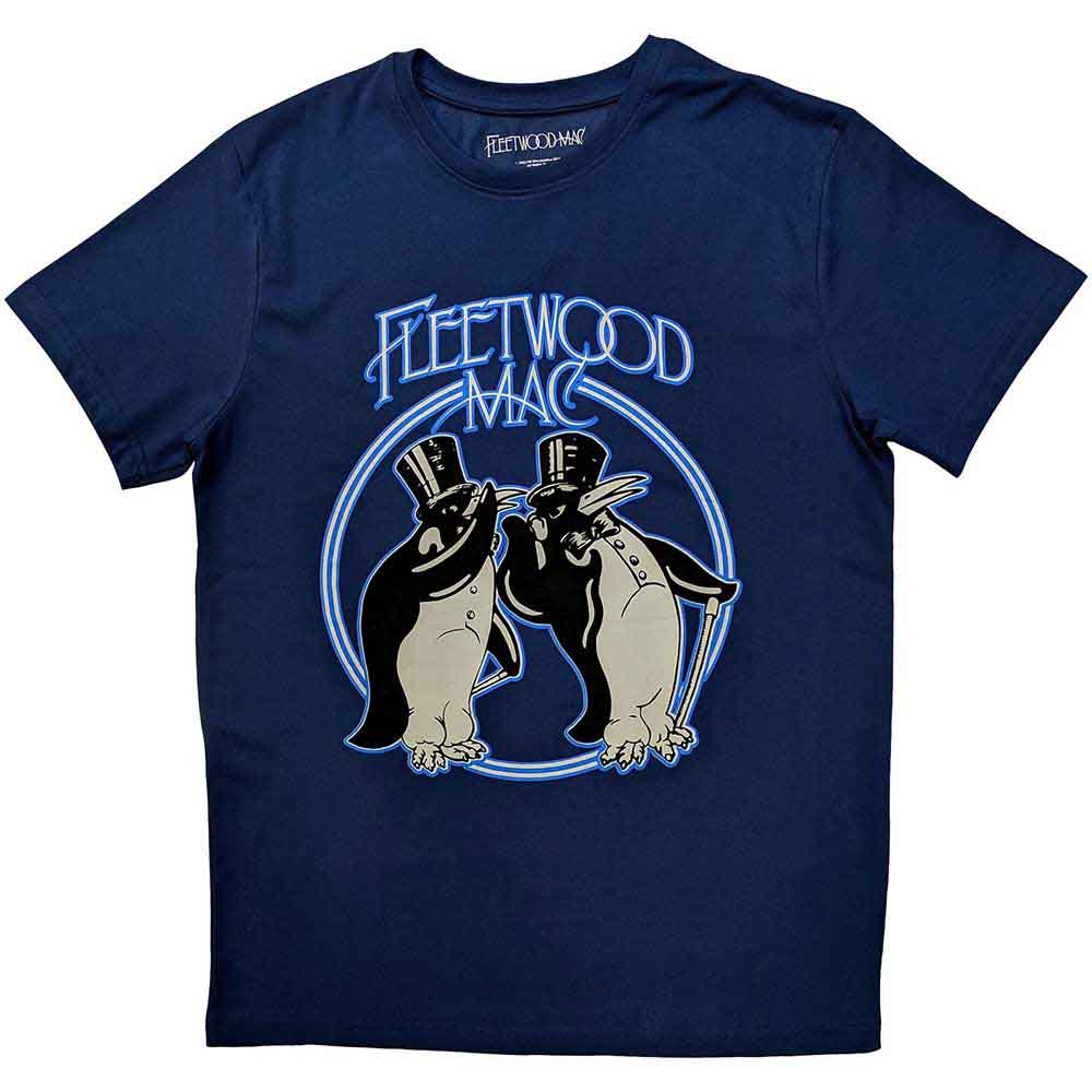 Fleetwood Mac - Penguins - T-Shirt Blue