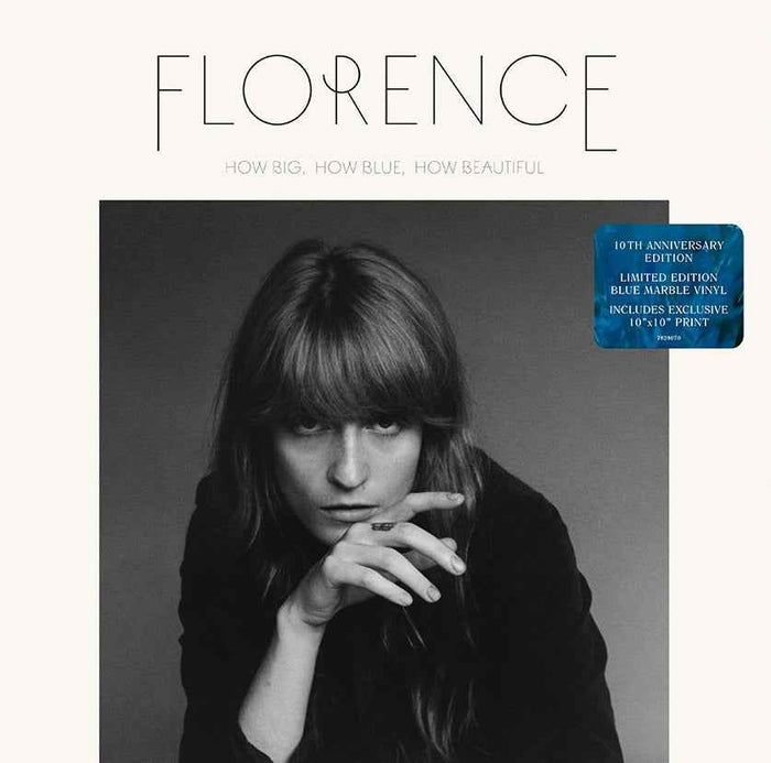 Florence + The Machine - How Big, How Blue, How Beautiful (10Th Anniversary Edition) [Blue Marble 2Lp] (Limited) - Vinyl