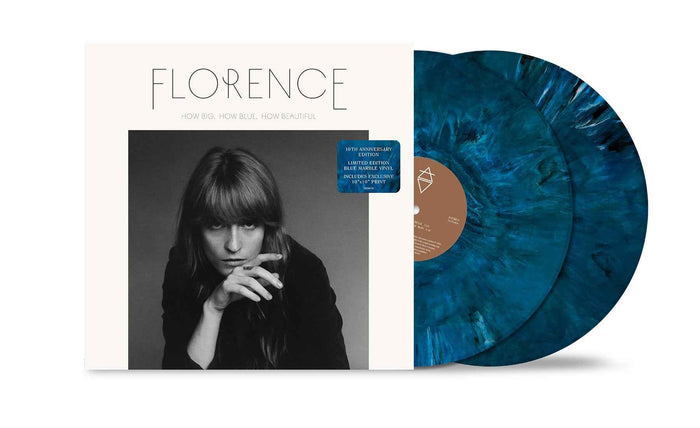 Florence + The Machine - How Big, How Blue, How Beautiful (10Th Anniversary Edition) [Blue Marble 2Lp] (Limited) - Vinyl