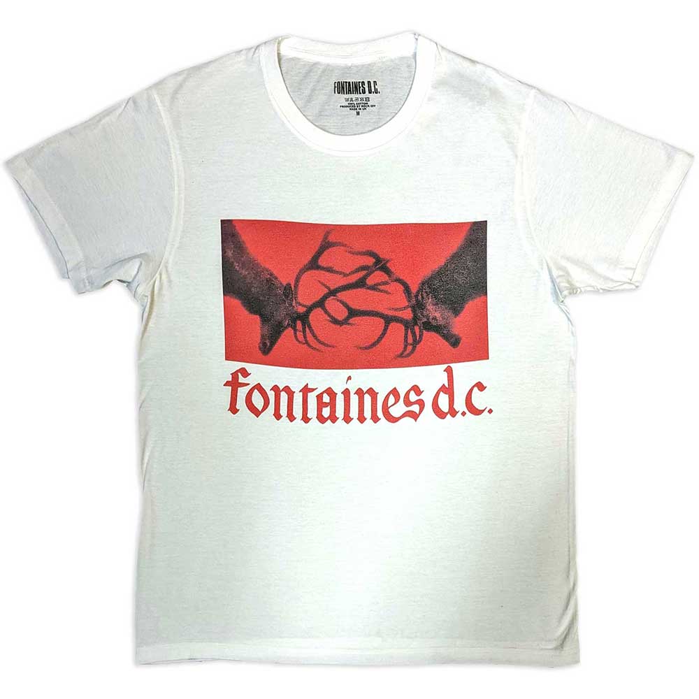 Fontaines D.C. - Gothic Logo - T-Shirt White