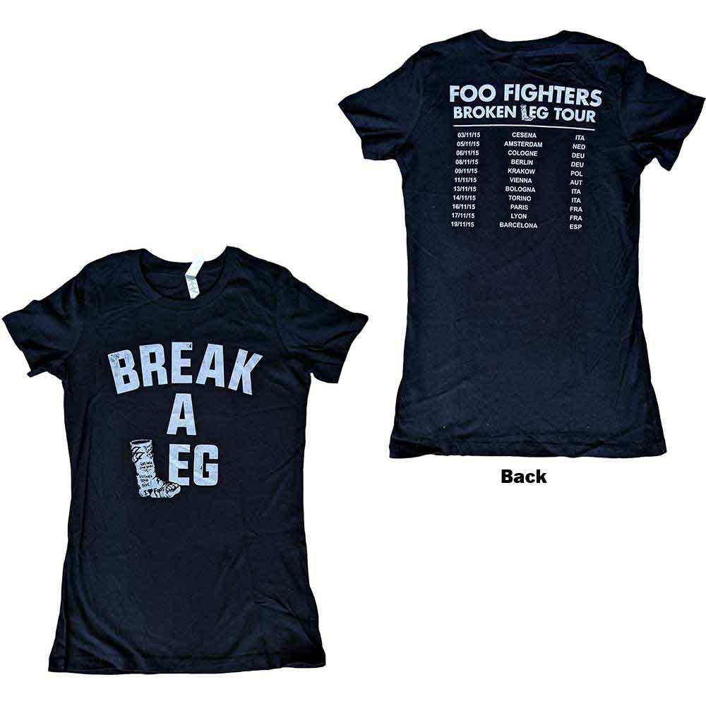 Foo Fighters - Break A Leg - T-Shirt Black