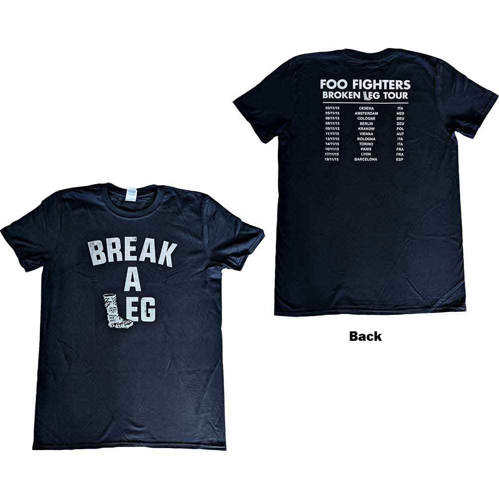 Foo Fighters - Break A Leg - T-Shirt Black