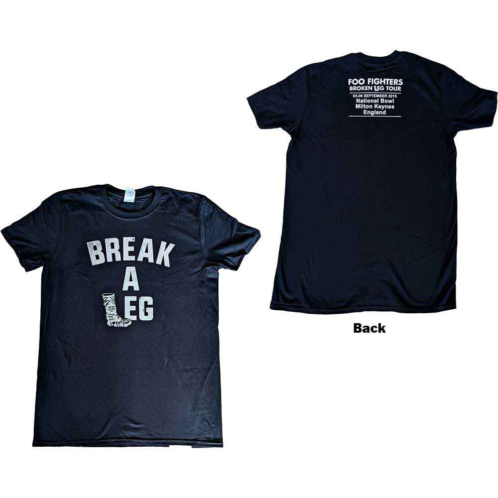 Foo Fighters - Break A Leg Milton Keynes - Black