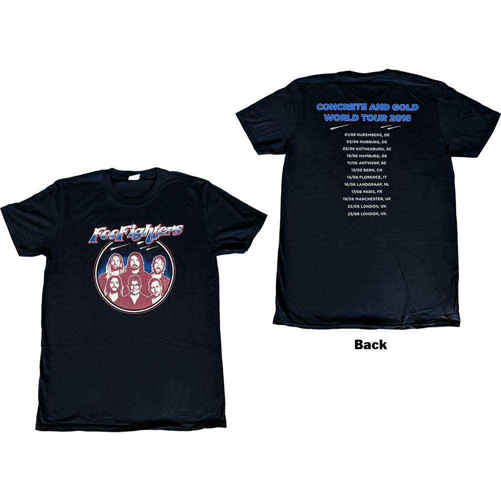 Foo Fighters - Classic Photo - T-Shirt Black