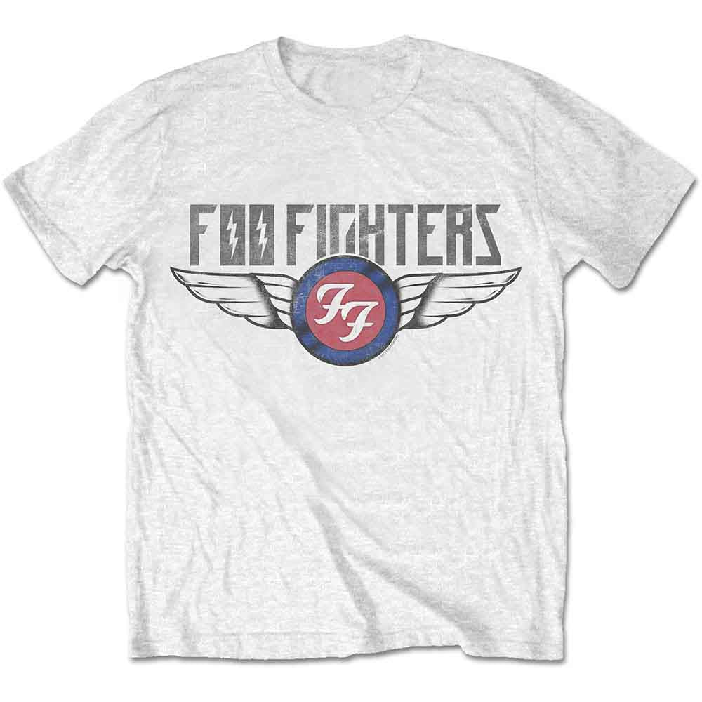 Foo Fighters - Flash Wings - T-Shirt White