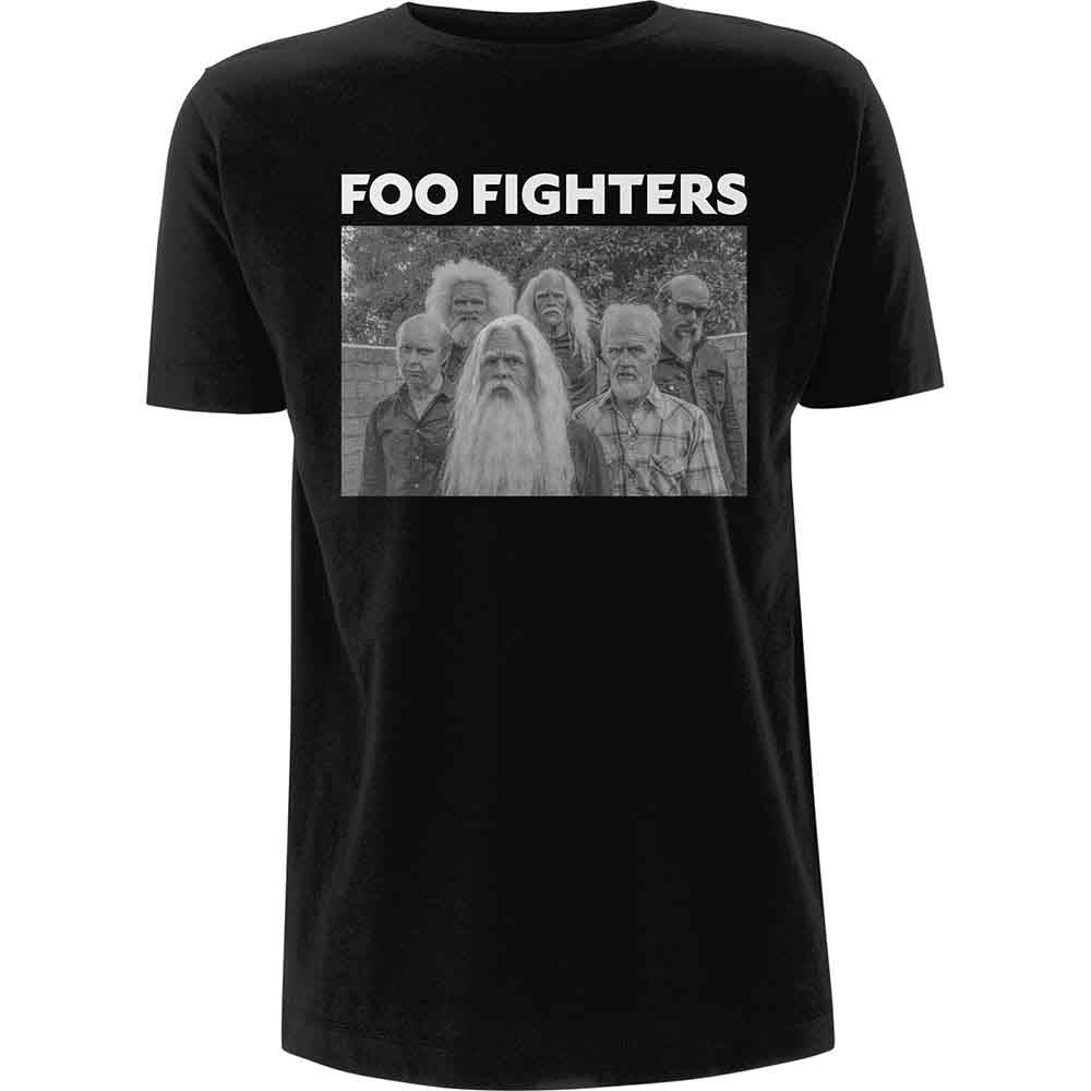 Foo Fighters - Old Band Photo - T-Shirt Black