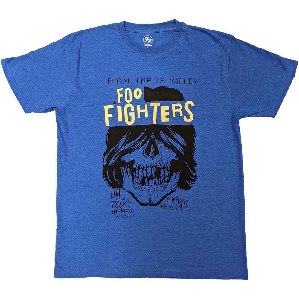 Foo Fighters - Roxy Flyer - T-Shirt Blue