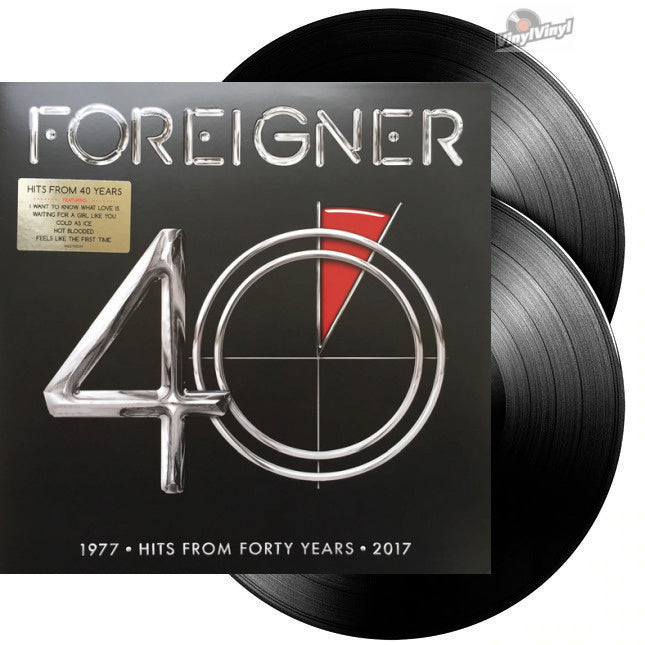 Foreigner - 40: Hits From Forty Years 1977-2017 (2 Lp's) - Vinyl