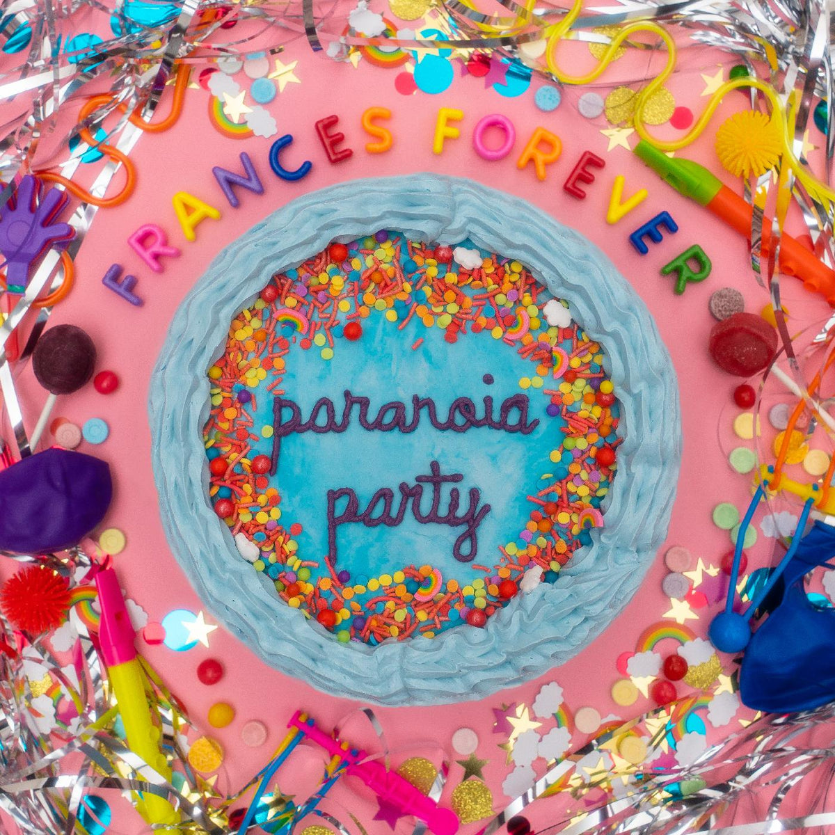 Frances Forever - Paranoia Party EP (BABY BLUE VINYL) - Vinyl