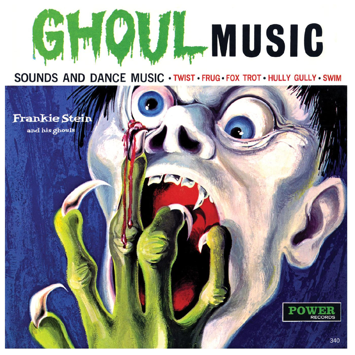 Frankie Stein and His Ghouls - Ghoul Music (COKE CLEAR WITH YELLOW SWIRL VINYL) - Vinyl