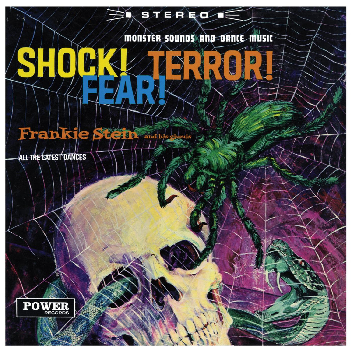 Frankie Stein and His Ghouls - Shock! Terror! Fear! (EMERALD GREEN VINYL) - Vinyl