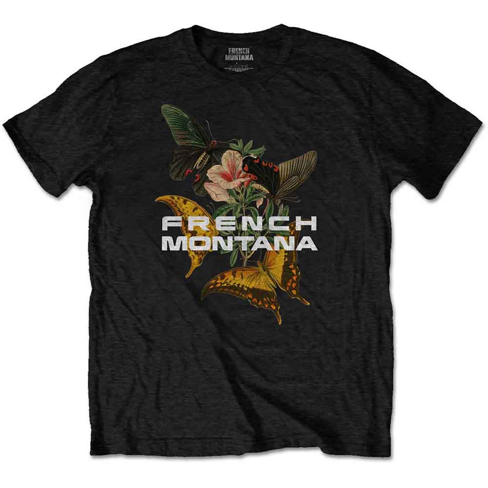 French Montana - Butterfly - Black