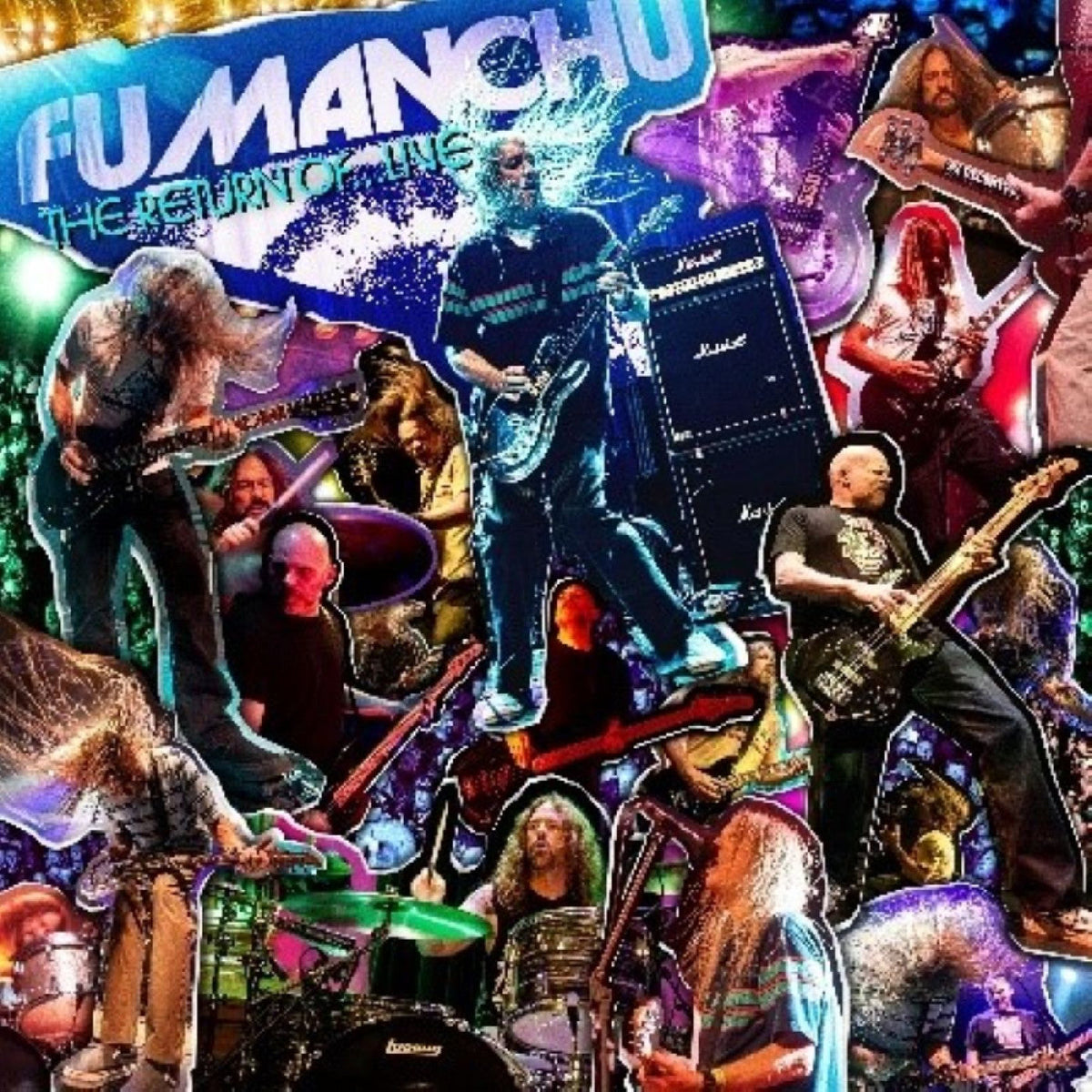 Fu Manchu - The Return Of…Live (Magenta Vinyl) - Vinyl