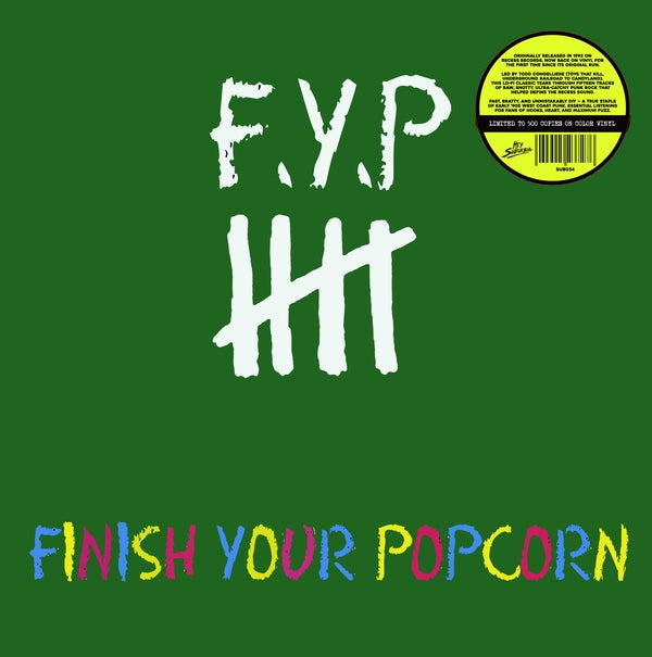 F.Y.P. - Finish Your Popcorn (Color Vinyl) [Lp] - Vinyl