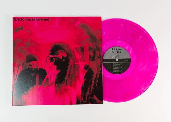 GA-20 - Live In Loveland (Limited Edition, Colored Vinyl, Pink Swirl) - Vinyl