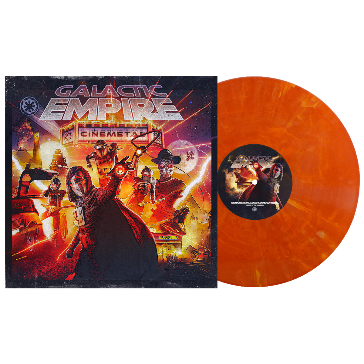 Galactic Empire - Cinemetal (Eruption Marble Vinyl) - Vinyl