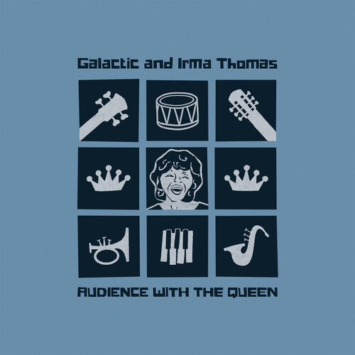 Galactic with Irma Thomas - Audience With The Queen (Clear with White Smoke Colored Vinyl) - Vinyl
