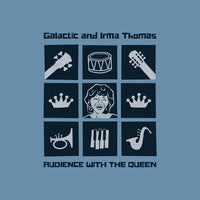 Galactic with Irma Thomas - Audience With The Queen (Clear with White Smoke Colored Vinyl) - Vinyl