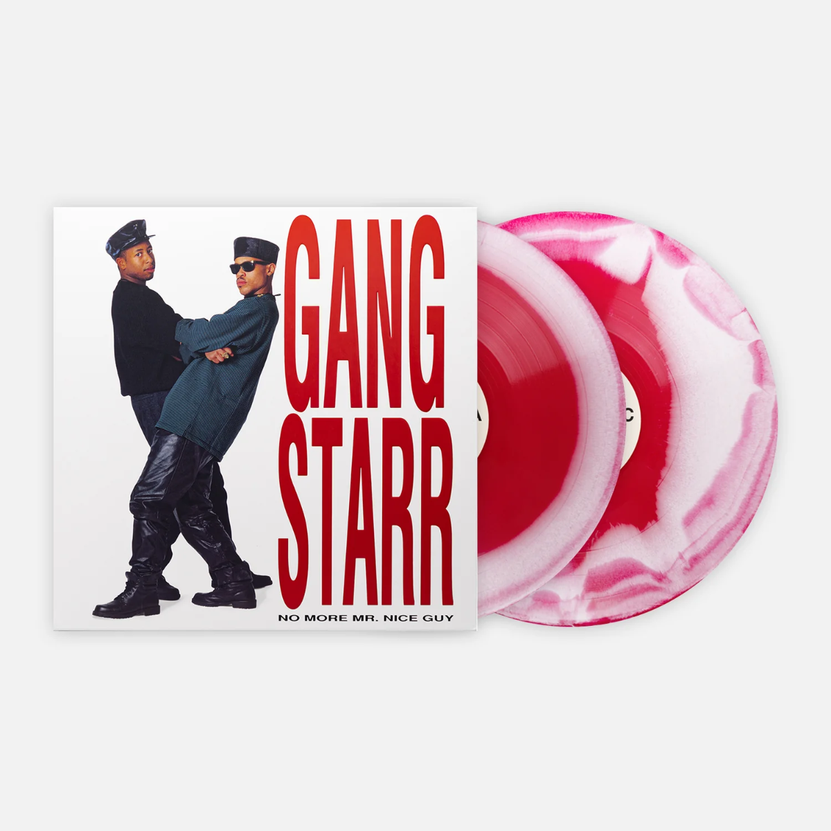 Gang Starr - No More Mr. Nice Guy (Limited Edition, Bonus Tracks, Red & White Colored Vinyl) (2 Lp) - Vinyl