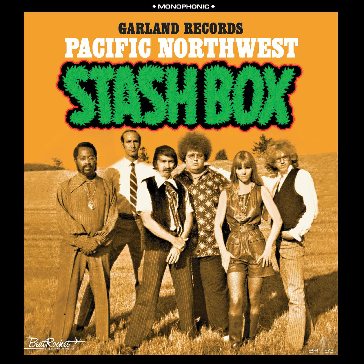 Garland Records - Pacific Northwest Stash Box (GREEN VINYL) - Vinyl