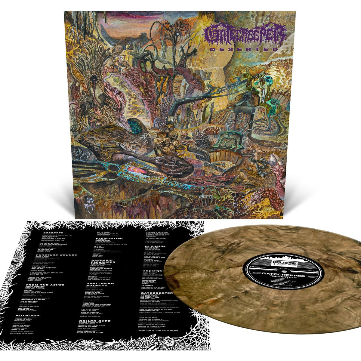 Gatecreeper - Deserted (Marble Colored Vinyl) - Vinyl