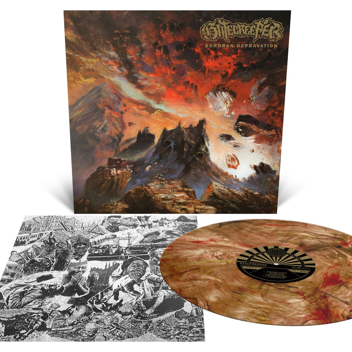 Gatecreeper - Sonoran Depravation (Marble Colored Vinyl) - Vinyl