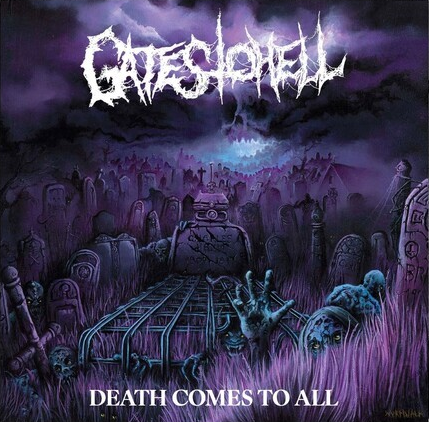 Gates to Hell - Death Comes to All (Limited Edition, Purple & White Swirl Colored Vinyl) - Vinyl