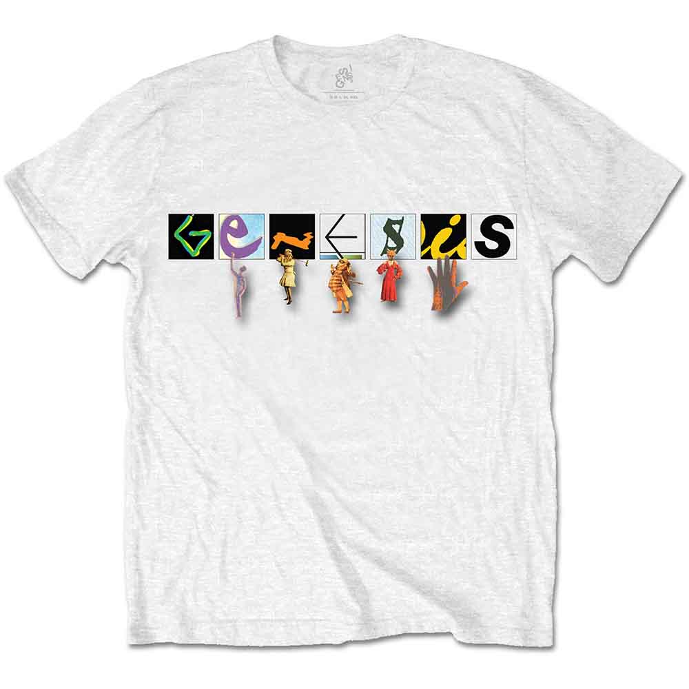 Genesis - Characters Logo - T-Shirt White