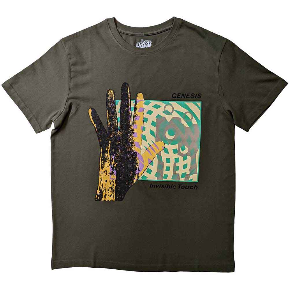 Genesis - Invisible Touch - T-Shirt Green