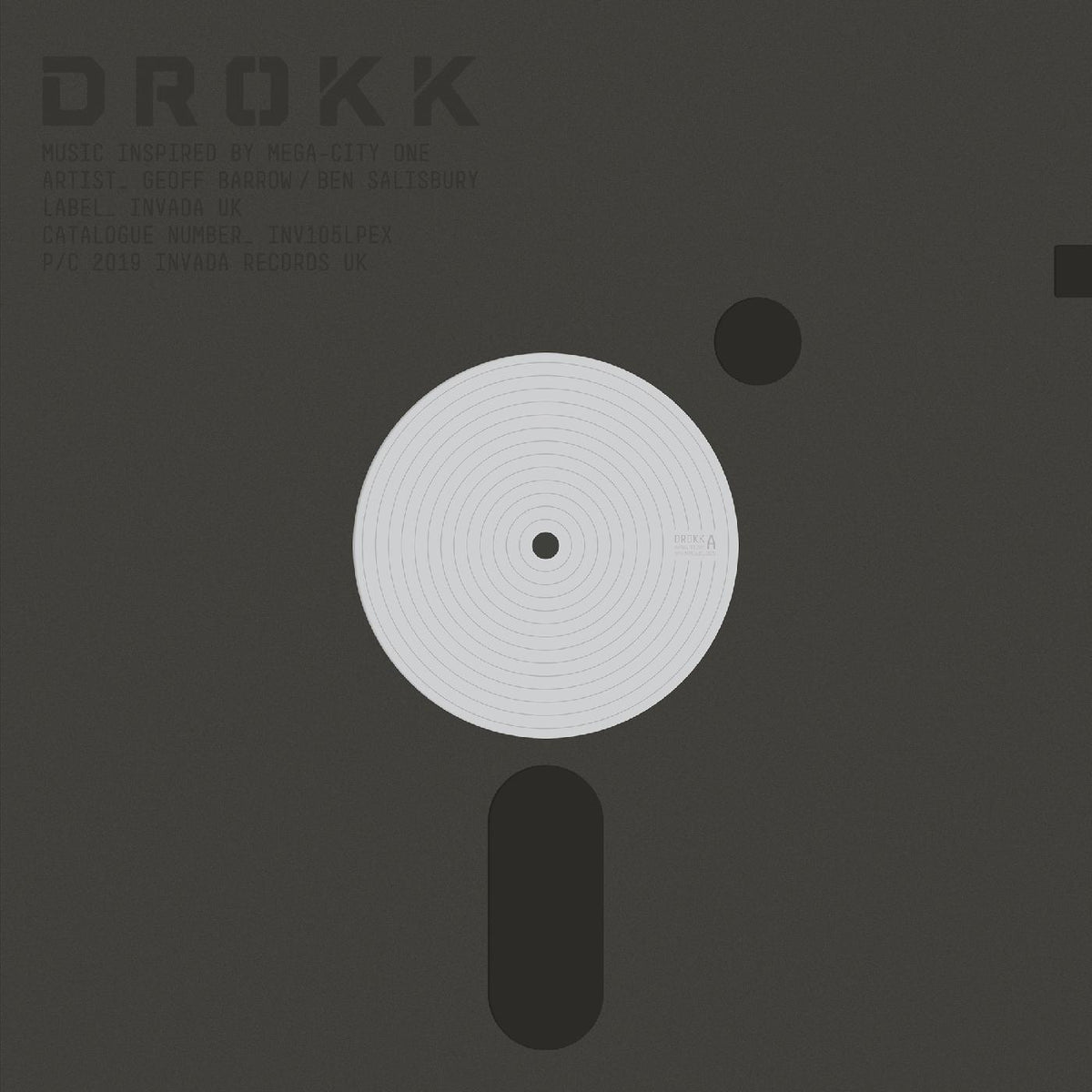 Geoff & Ben Salisbury Barrow - DROKK: Music Inspired By Mega-City One - Vinyl