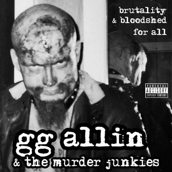 GG & The Murder Junkies Allin - Brutality And Bloodshed For All (CLEAR ORANGE VINYL) - Vinyl