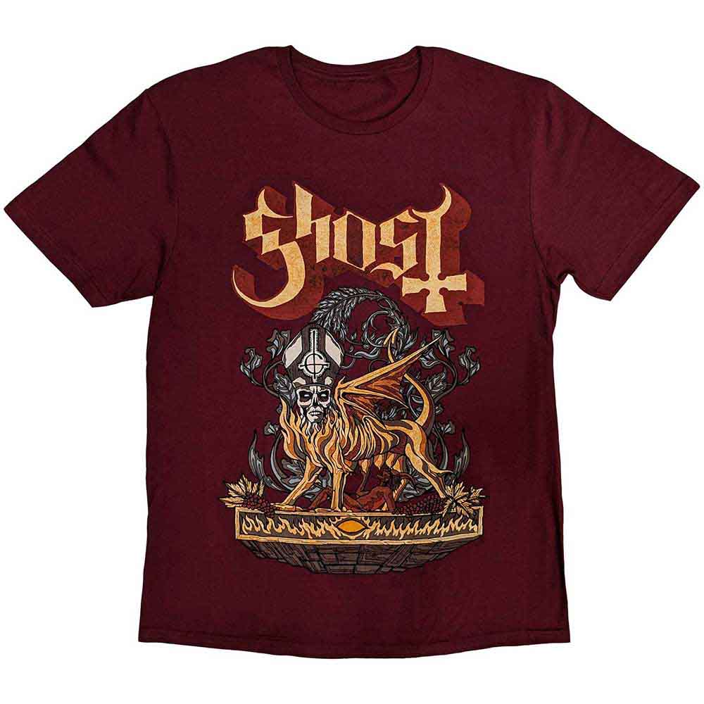 Ghost - Firemilk - T-Shirt Red