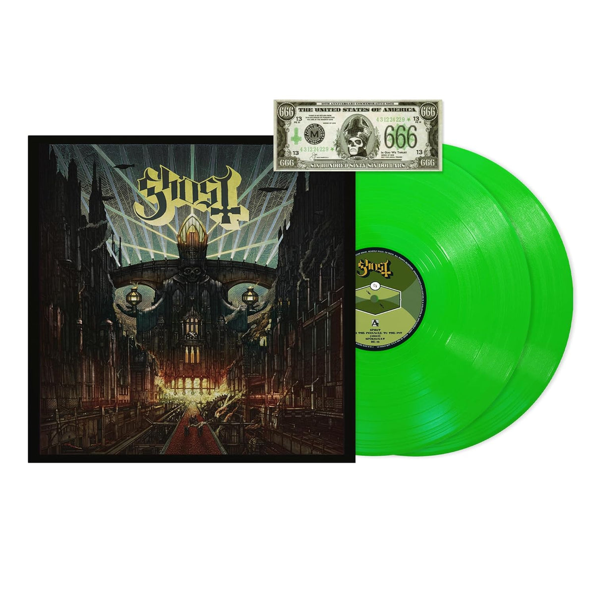 Ghost - Meliora Deluxe (10th Anniversary) [Neon Green 2 LP] - Vinyl