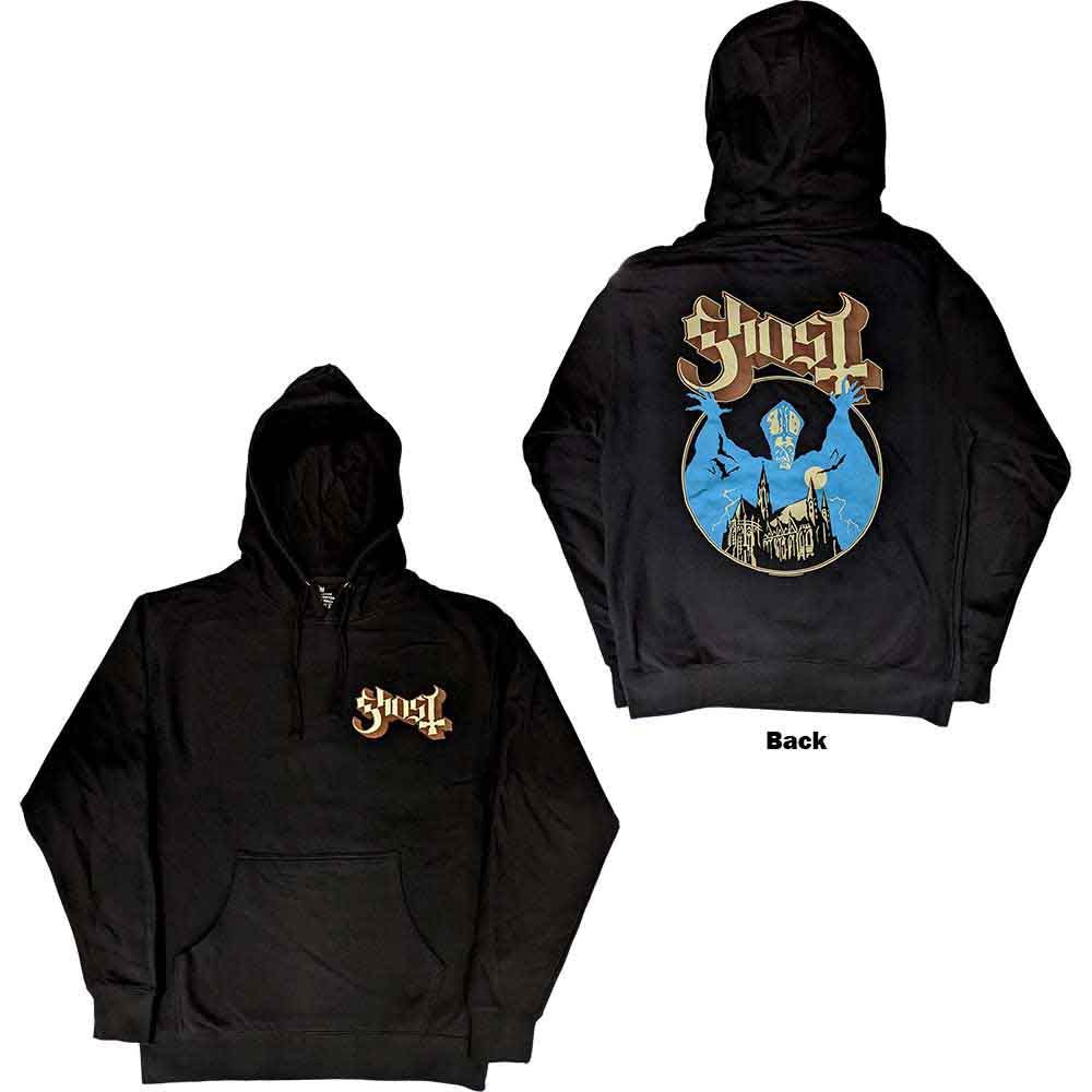 Ghost - Pocket Logo & Opus - Black