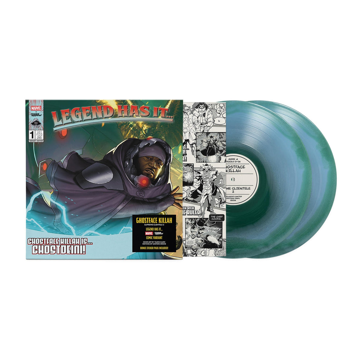 Ghostface Killah - Supreme Clientele 2 [Green/Blue Marble] [2LP] - Vinyl