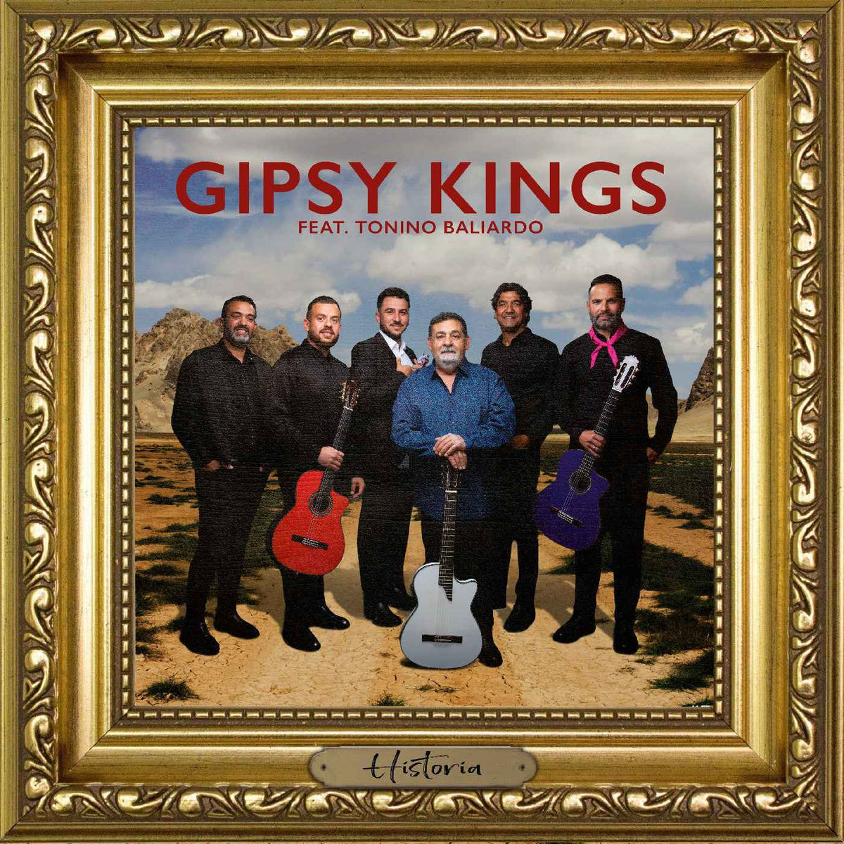 Gipsy Kings Feat. Tonino Baliardo - Historia (White And Blue Marble Vinyl) - Vinyl