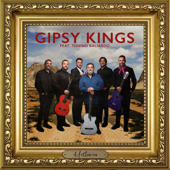 Gipsy Kings Feat. Tonino Baliardo - Historia (White And Blue Marble Vinyl) - Vinyl