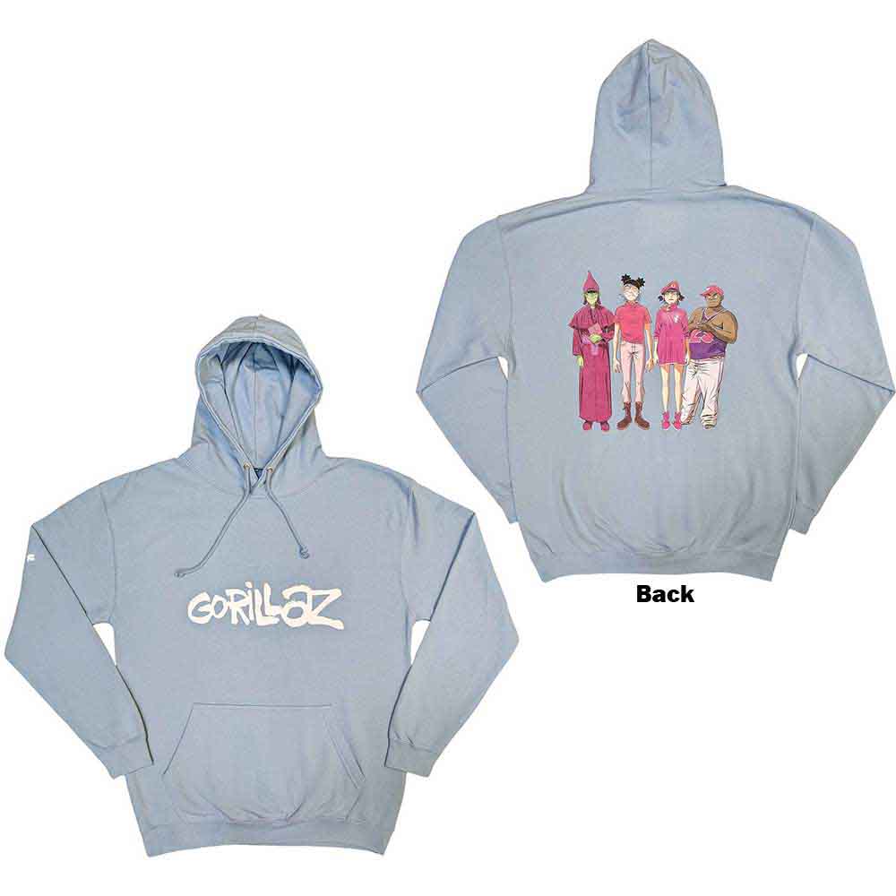 Gorillaz - Cracker Island - Sweatshirt Blue