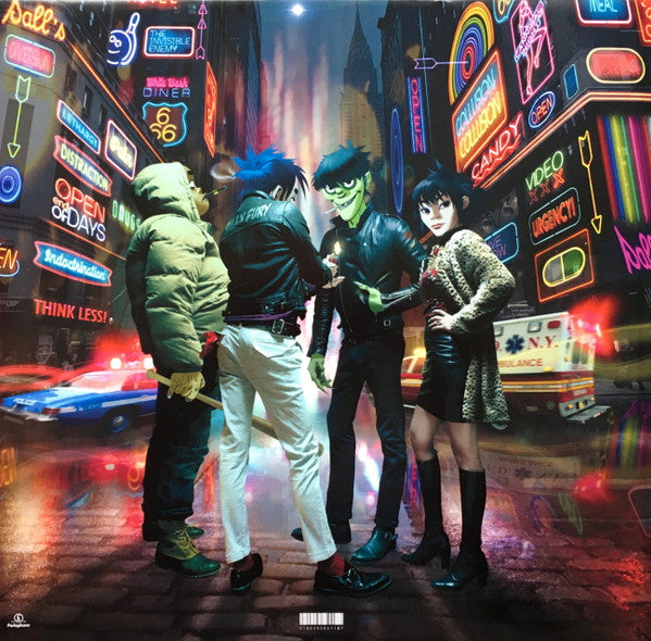Gorillaz - Humanz: Deluxe Edition [Explicit Content] (Hardcover Book) [Import] (2 Lp's) - Vinyl