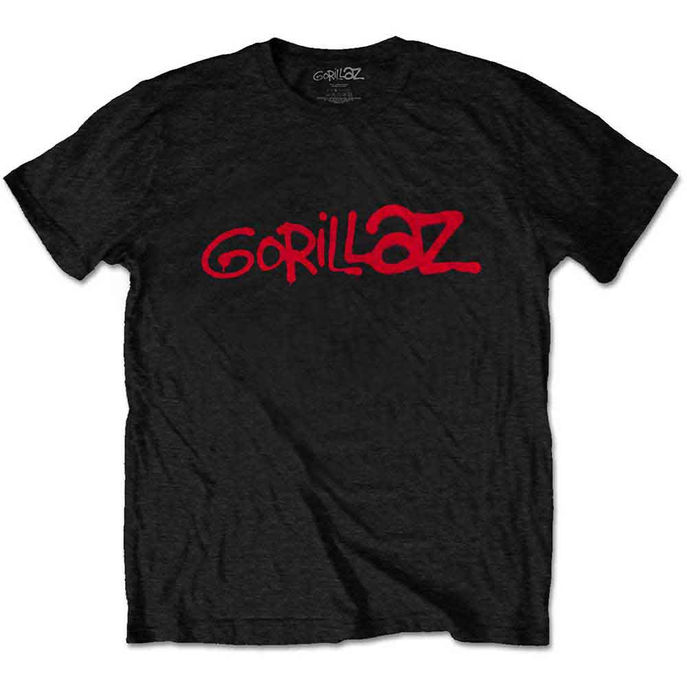 Gorillaz - Logo - T-Shirt Black