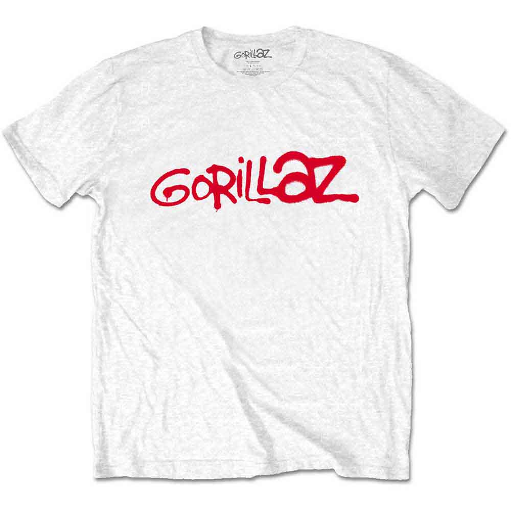 Gorillaz - Logo - T-Shirt White